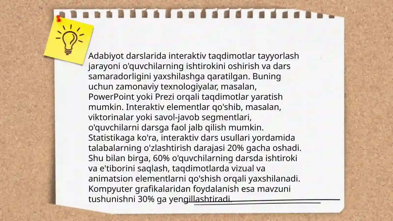 Adabiyot darslarida axborot-kamunikativ texnologiyalardan foydalanish yoʼllari 4