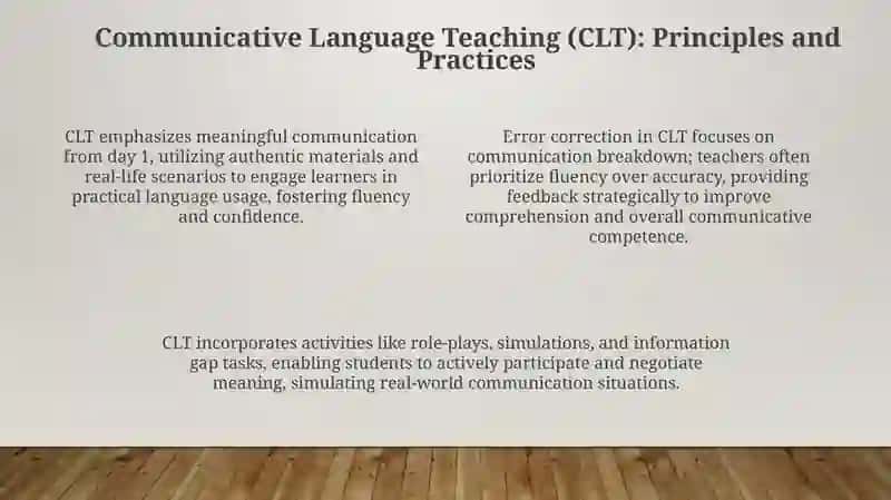 Modern Language Teaching Methods 4
