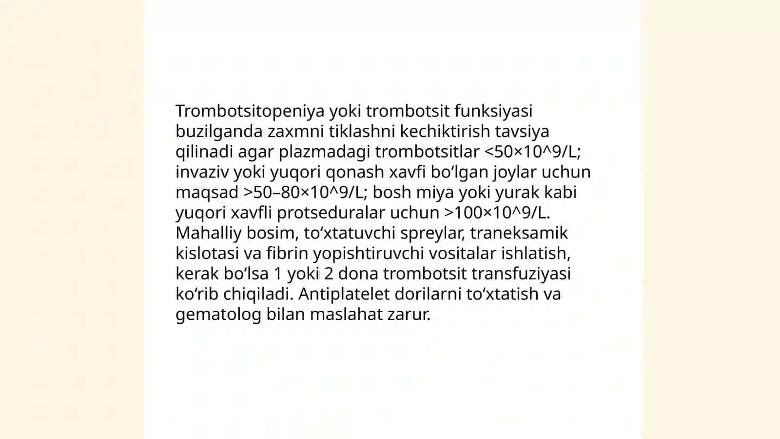 qon quyishda zaxmga qarshi korsatmalar 4