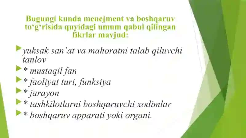 Moliyaviy menejment fanining predmeti, obyekti, maqsad va vazifalari. 4