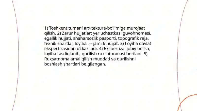 Toshkent tumani uy-joy qurilishi 4