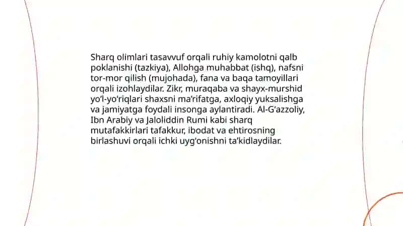 Islom dini va insonning axloqiy kamoloti — sharq mutafakkirlarining qarashlari 4