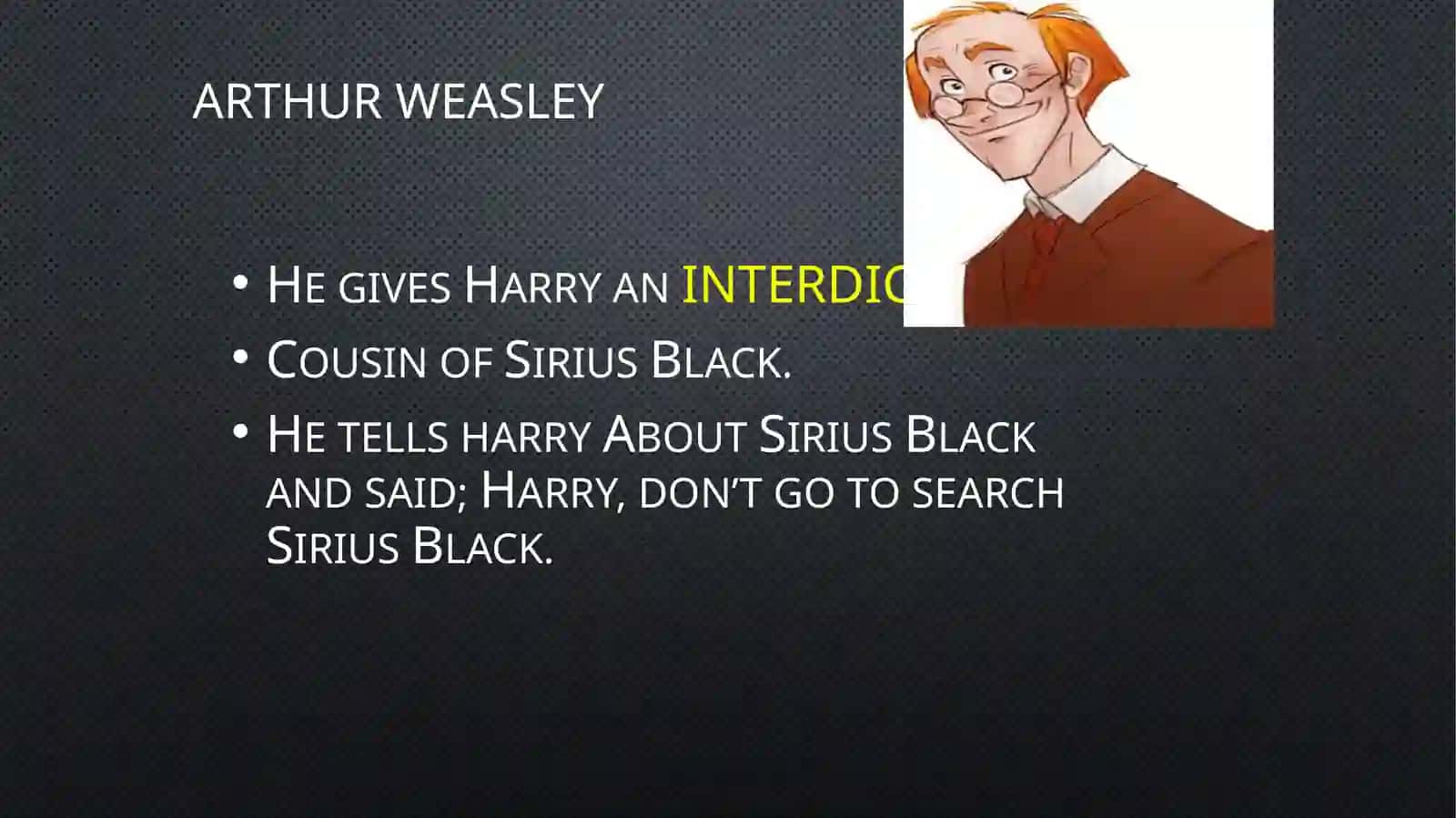Harry Potter and the Prisoner of Azkaban Analysis of characters 4