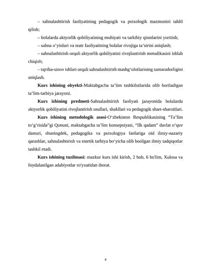 Sahnalashtirish faoliyatida bolalardagi aktyorlik qobilyatini rivojlantirish. 4