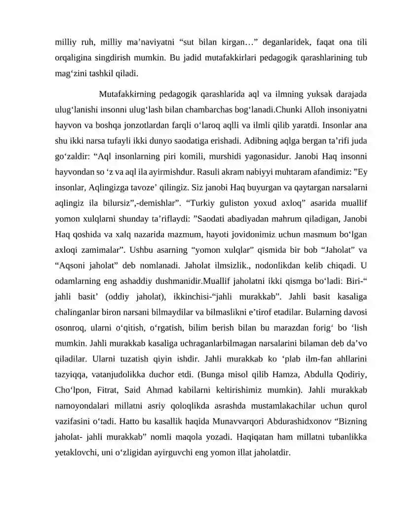 A. Avloniyning pedagogik qarashlari 4
