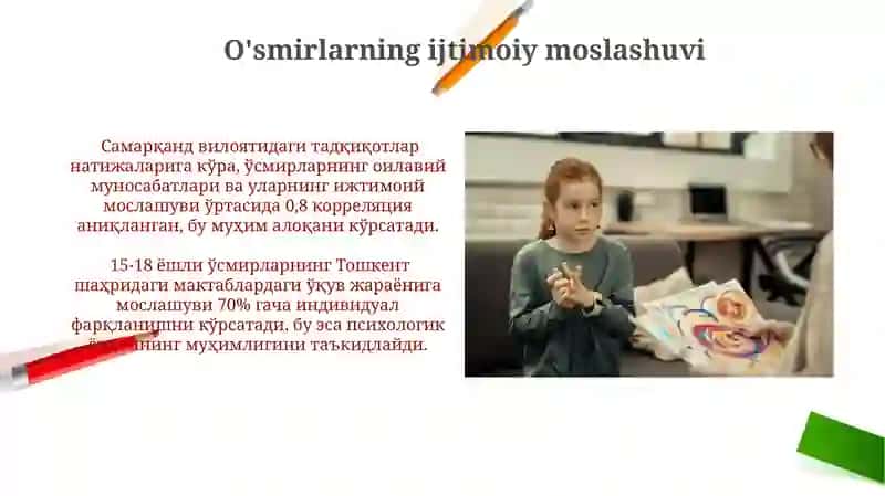 Yosh davrlar psixologiyasi vazifalari 4