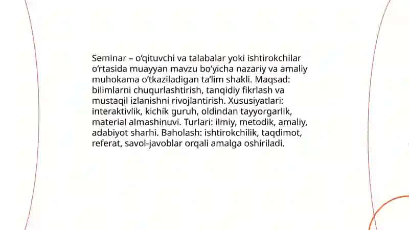 Tashkiliy talablar 4