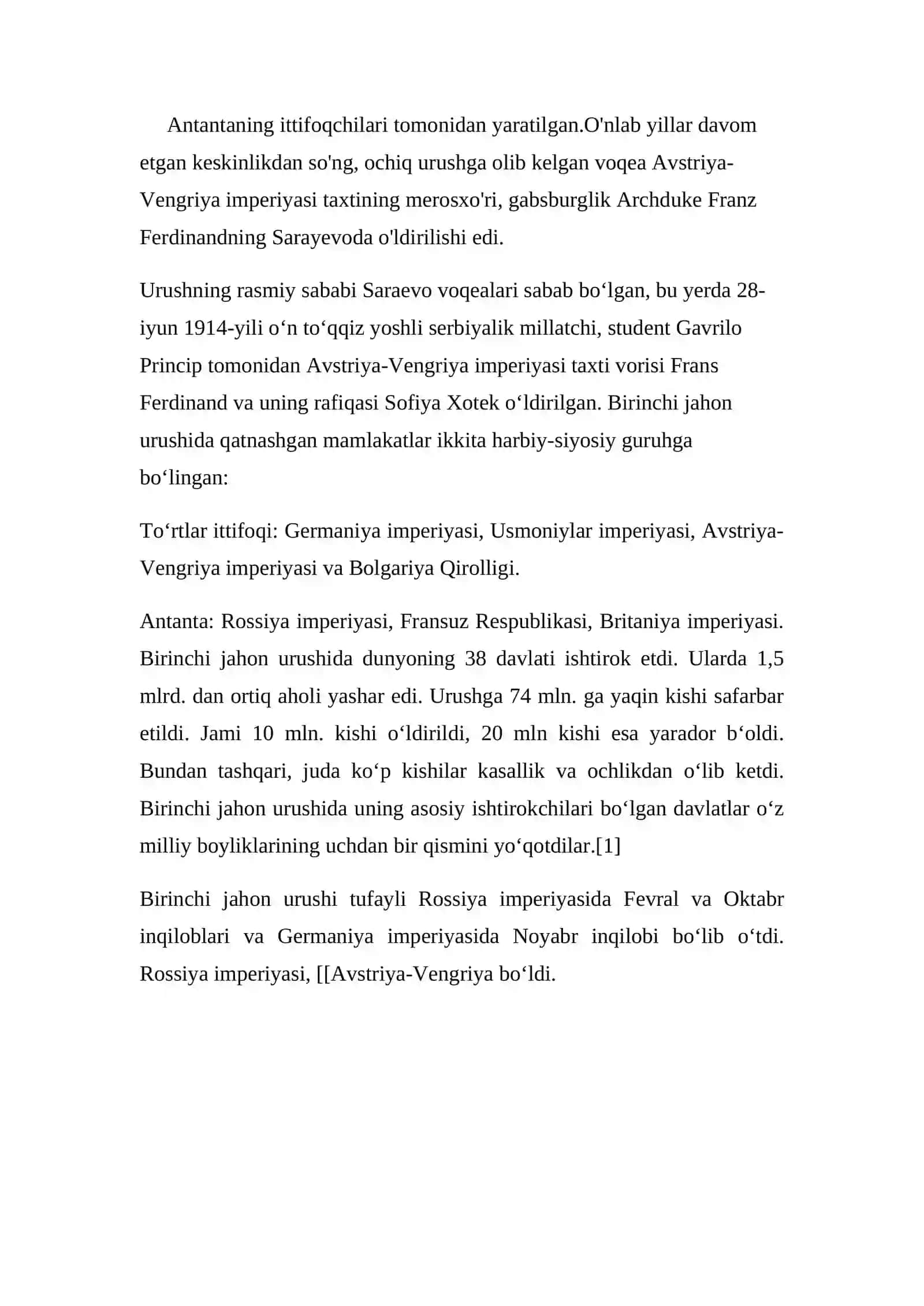 Birinchi jahon urushi va matbuot 4