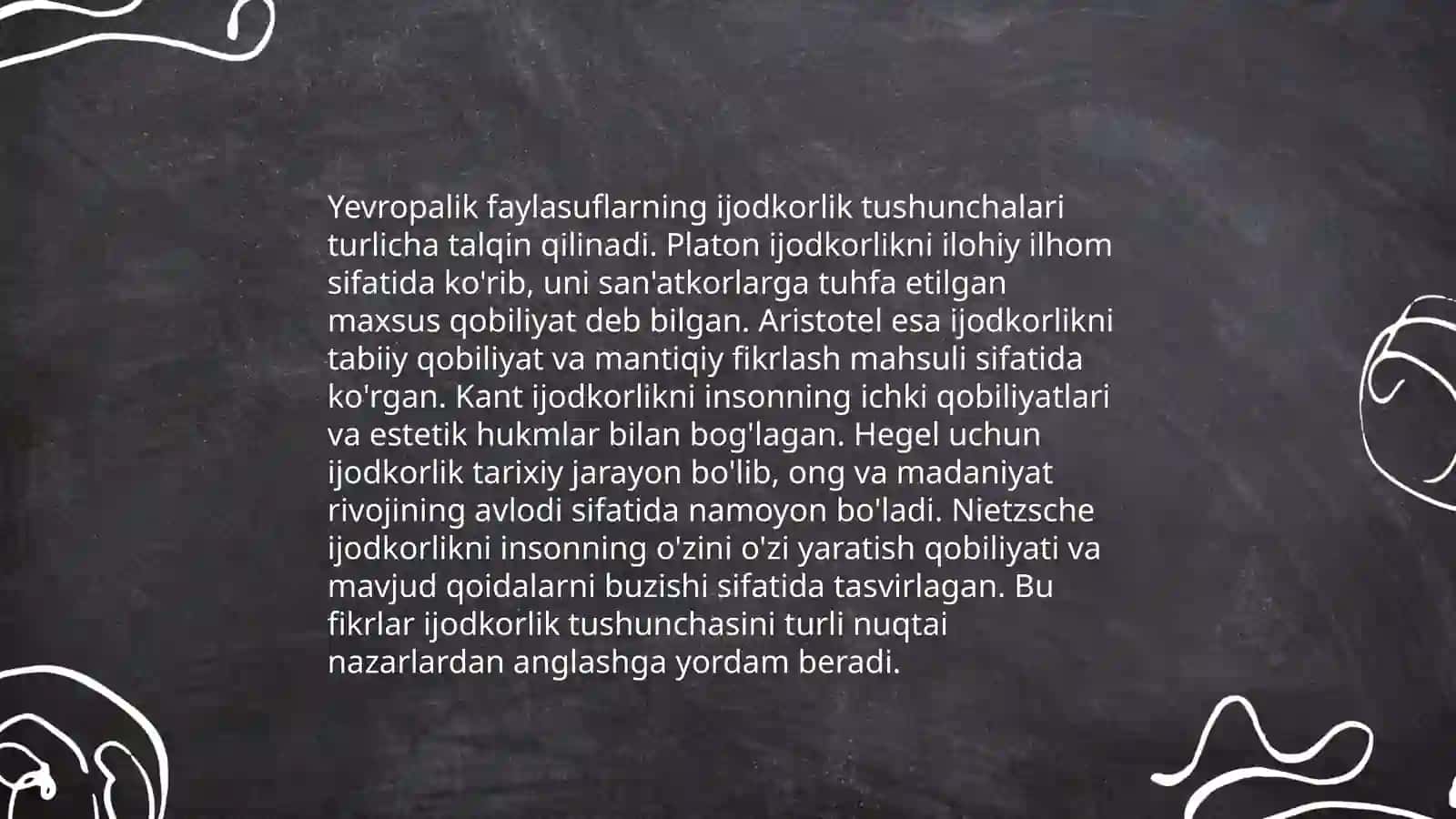 Orta Osiyo va Yevropa Olimlarini Kreativlik Nazariyalari 4