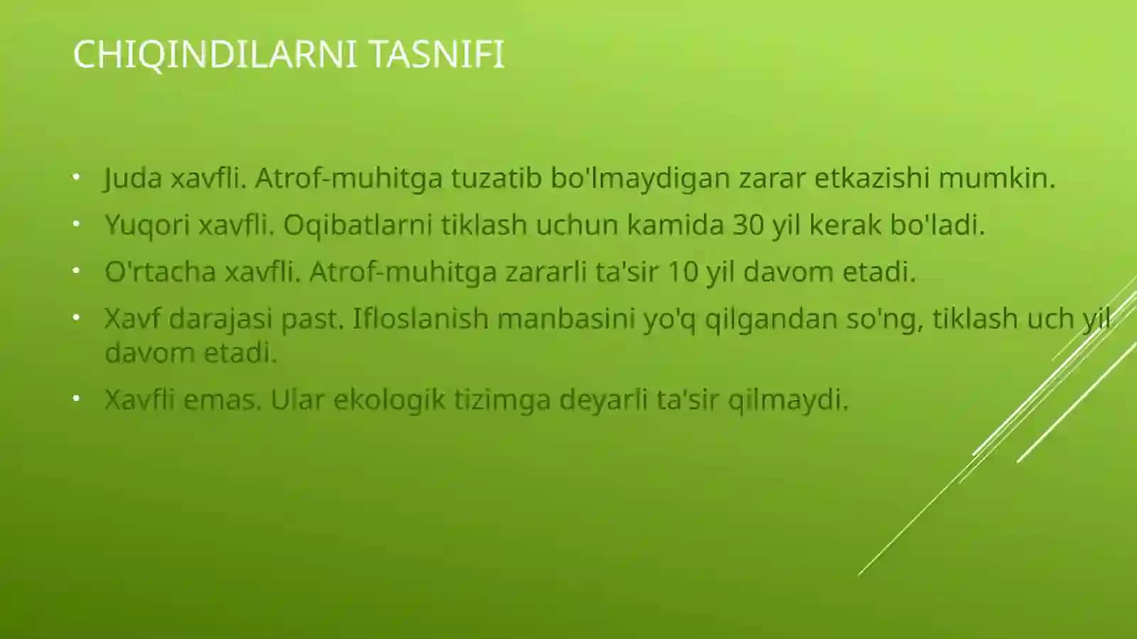 Chiqindilarni qayta ishlash va qurilish sohasida ishlatilishi 4