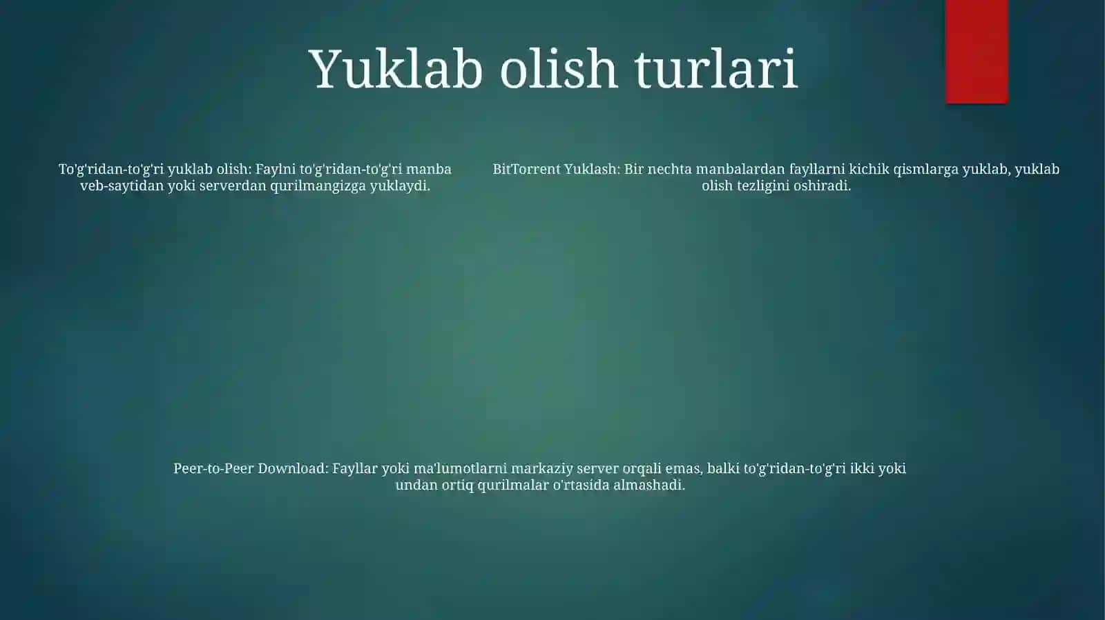 Zaryadlar 4