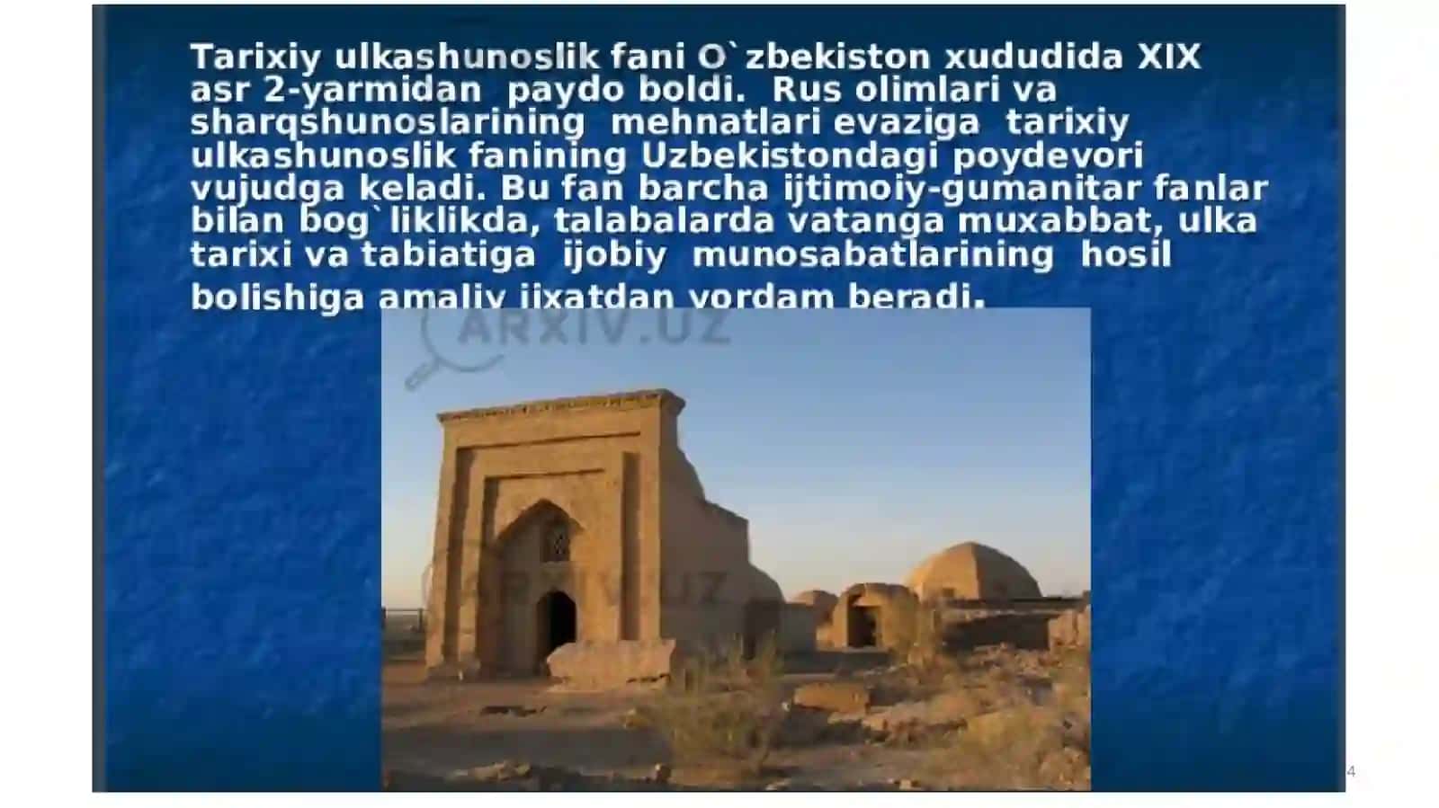 Tarixiy о‘lkashunoslikning vujudga kelishi va rivojlanishi 4