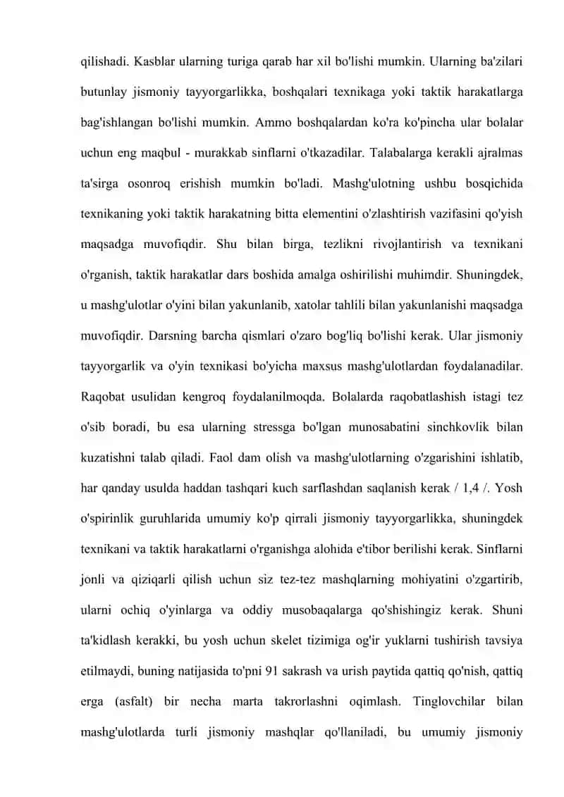 Yosh futbolchilarda kuch sifatini harakatli o’yinlar yordamida rivojlantirish 4