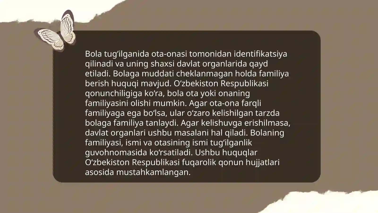 BMT ning "Bola huquqlari tug'risidagi konvensiyasi" 4