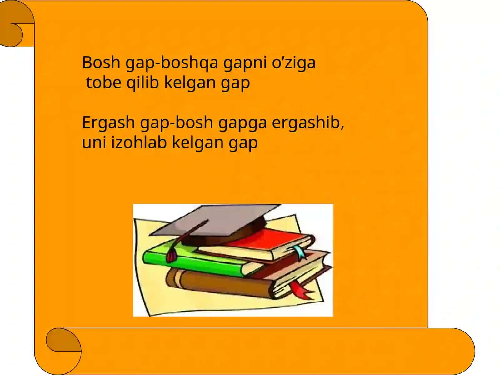 9-sinf Ona tili fanidan dars ishlanma. Ergash gapni bosh gapga bog'lovchi vositalar 4