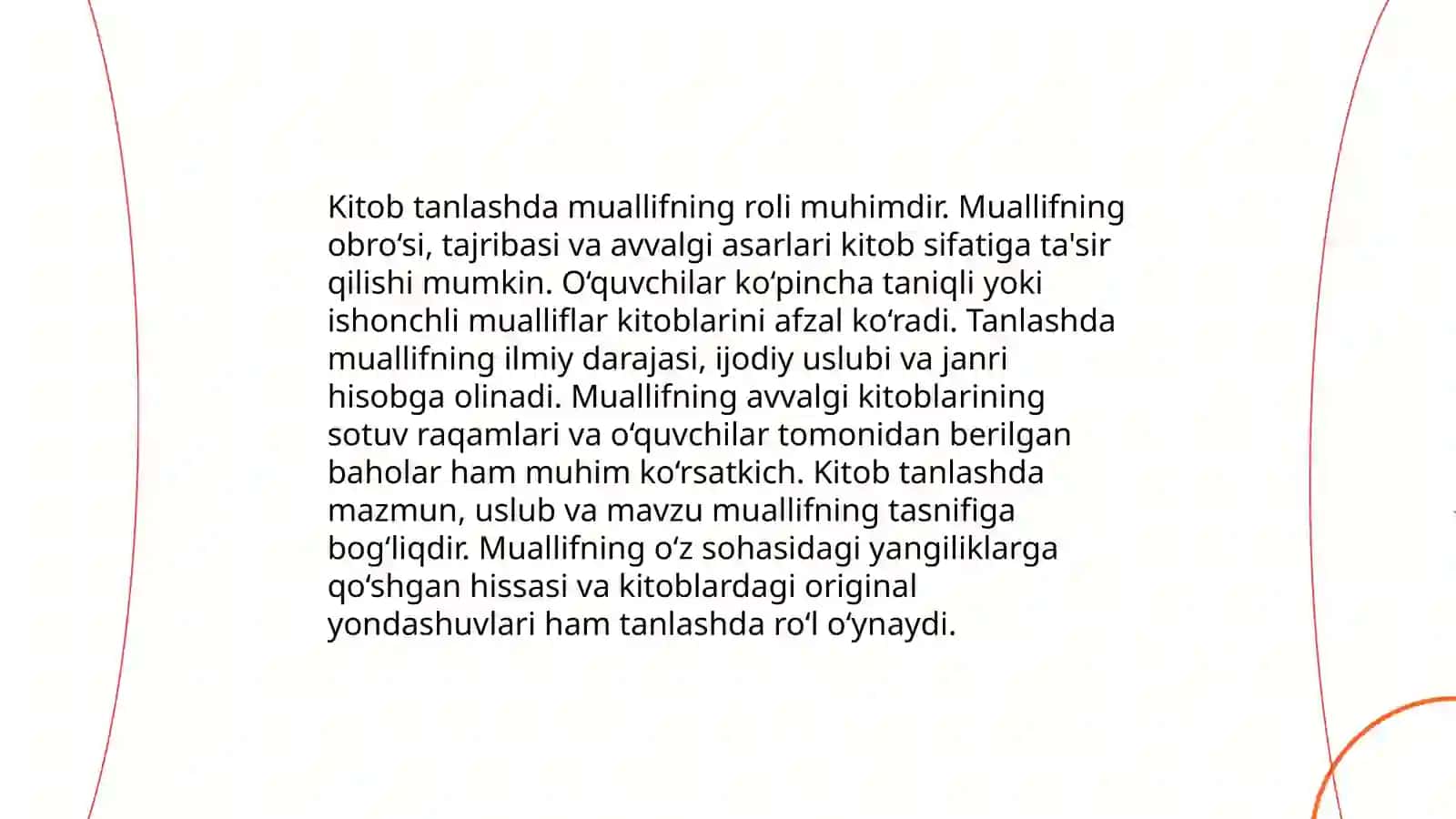 Tangidiy o’qish va samarali amalga oshirish omillari 4