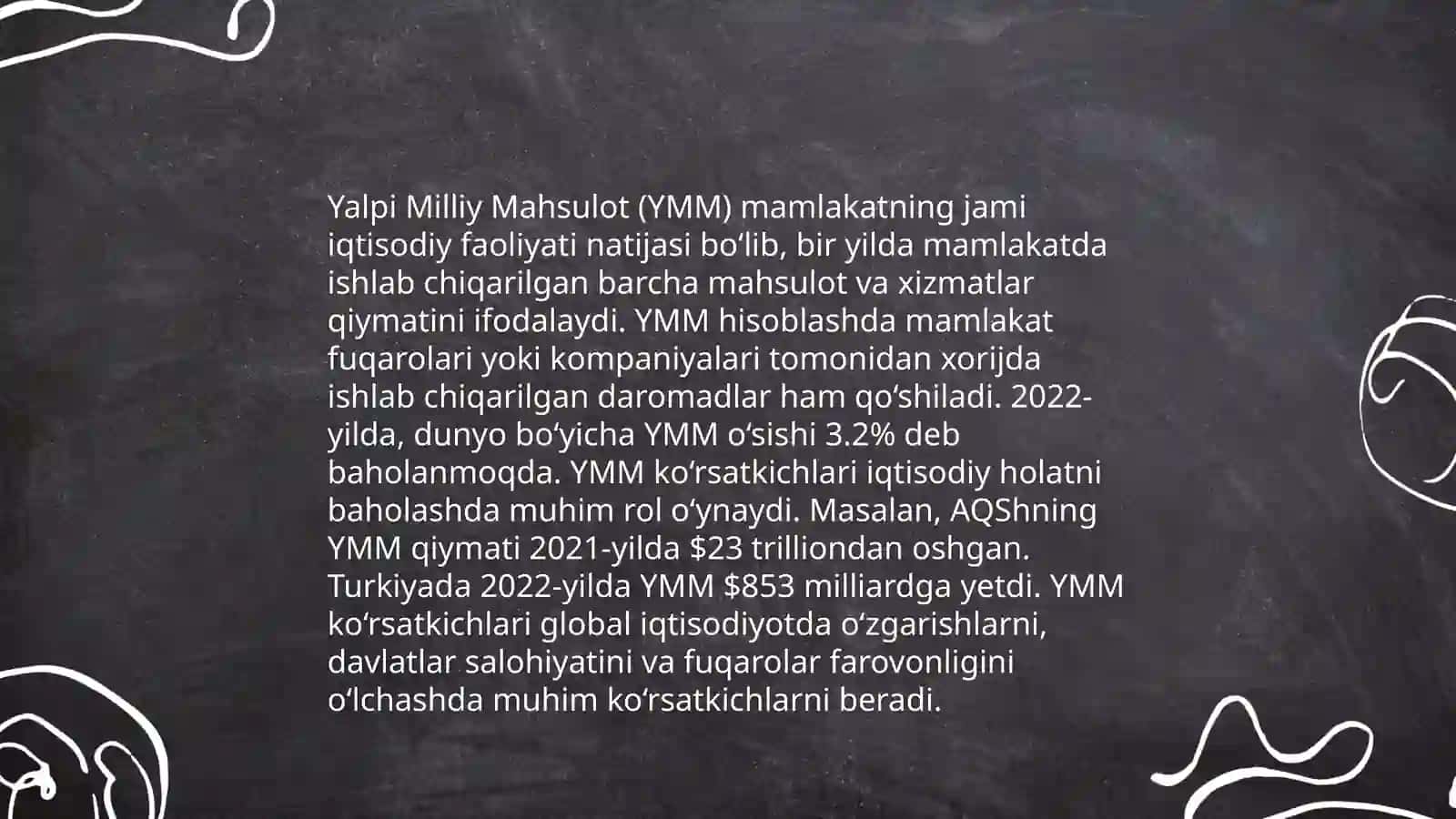 Makroiqtisodiy ko'rsatgichlarni tahlil qilish 4