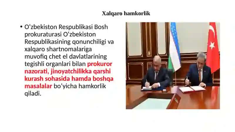Prokuratura organlarining xalqaro hamkorligi 4