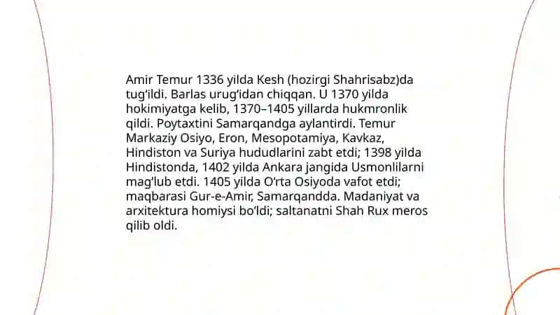 Amir Temur buyuk davlat arbobi 4