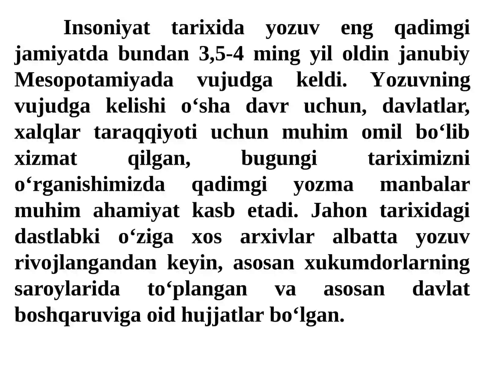 Qadimgi Sharqningxo`jalikarxivlari 4
