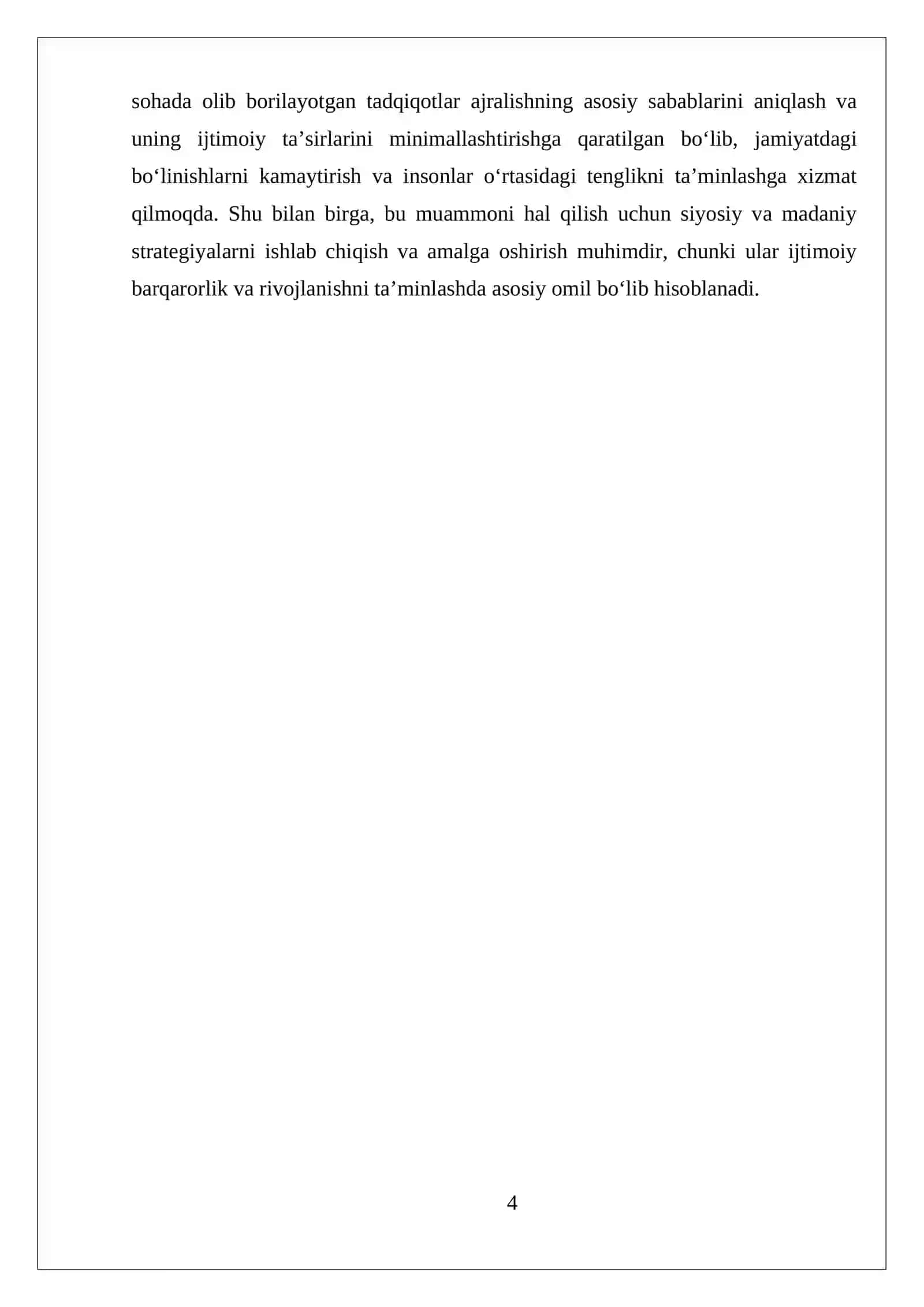 Ajralish jamiyatning sotsial muammosi sifatida 4