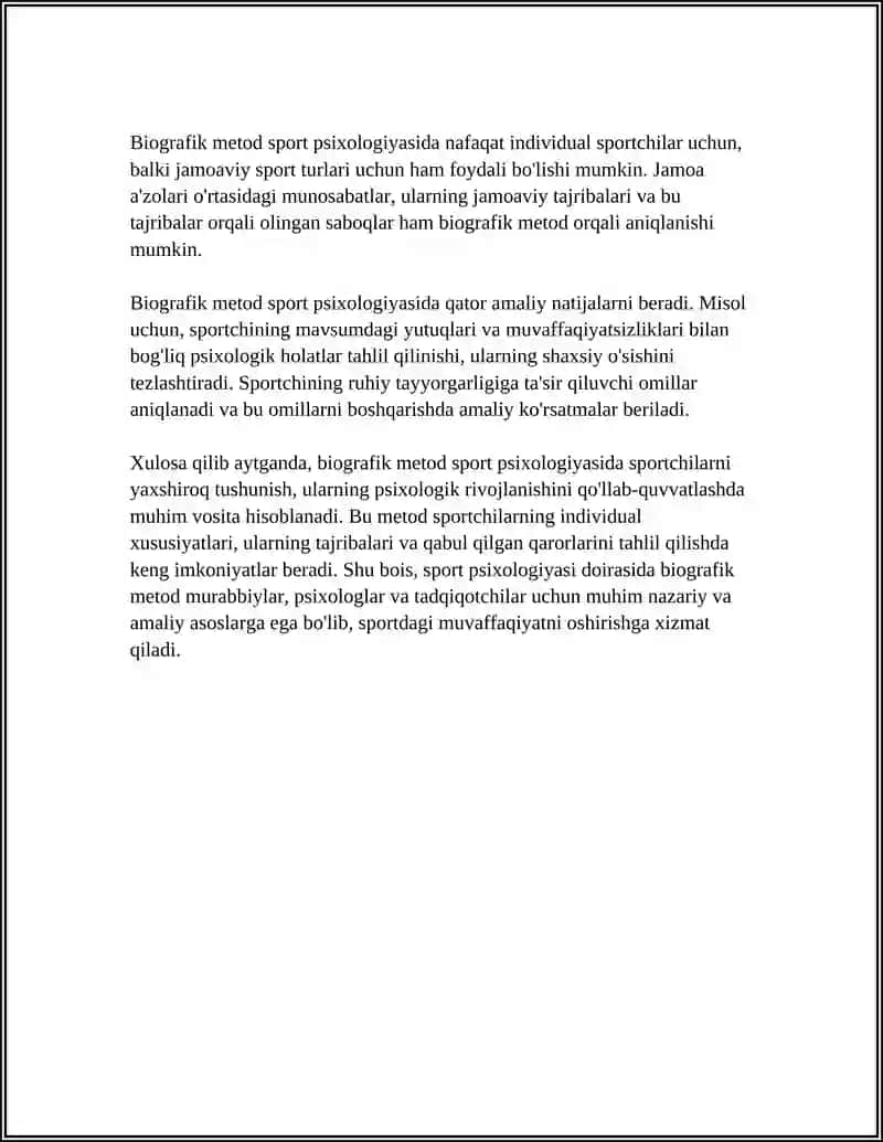 SPORT PSIHOLOGIYASIDA BIOGRAFIK METOD 4