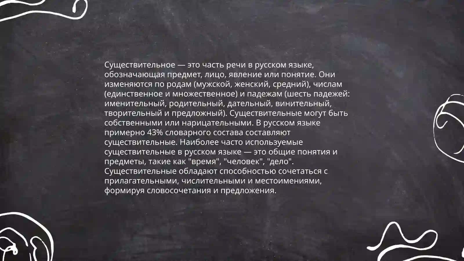 Самостоятельное изучение частей речи в русском языке 4