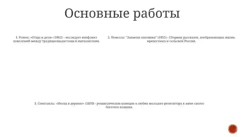 Жизнь И Творчество Ивана Тургенова 4