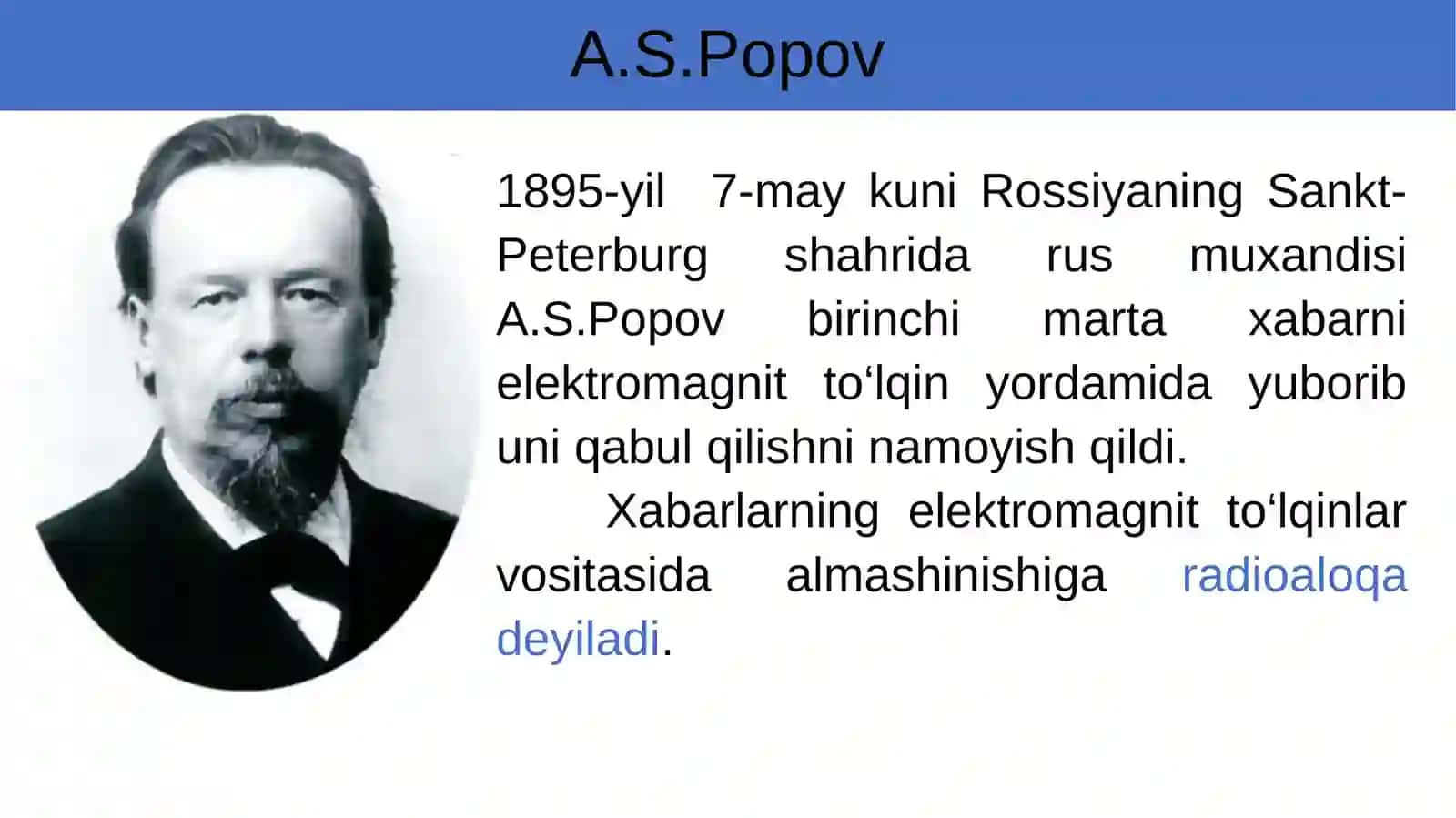 Radioaloqaning fizikasosi 4