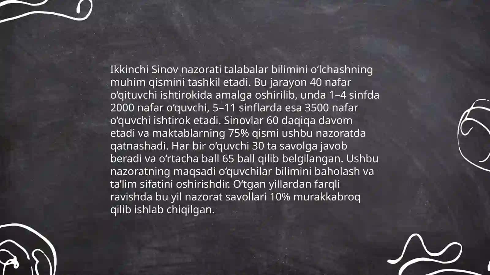 Matematika darsida nazorat turlari va ularni tashkil qilish 4