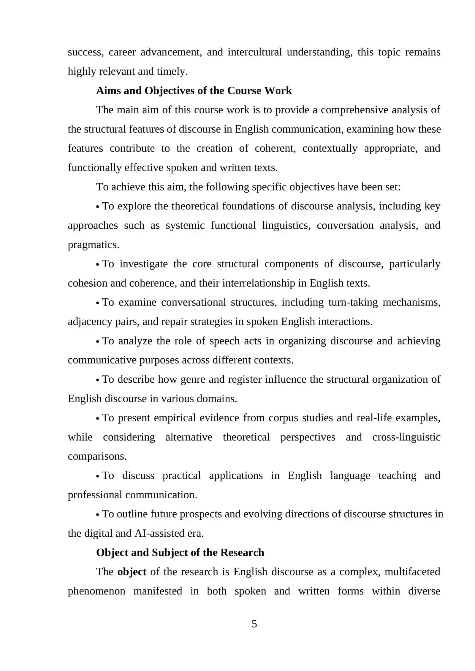 Theoretical Foundations of Discourse Analysis 4
