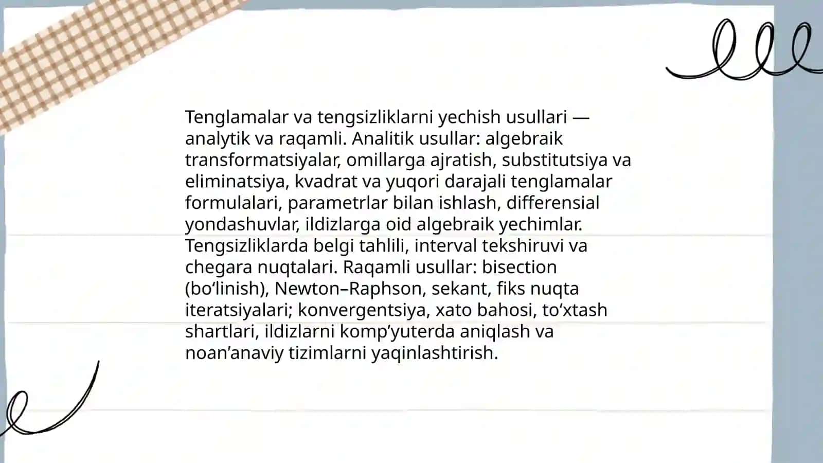 Matematik induksiya bilan masalalarni yechish va isbotlash 4