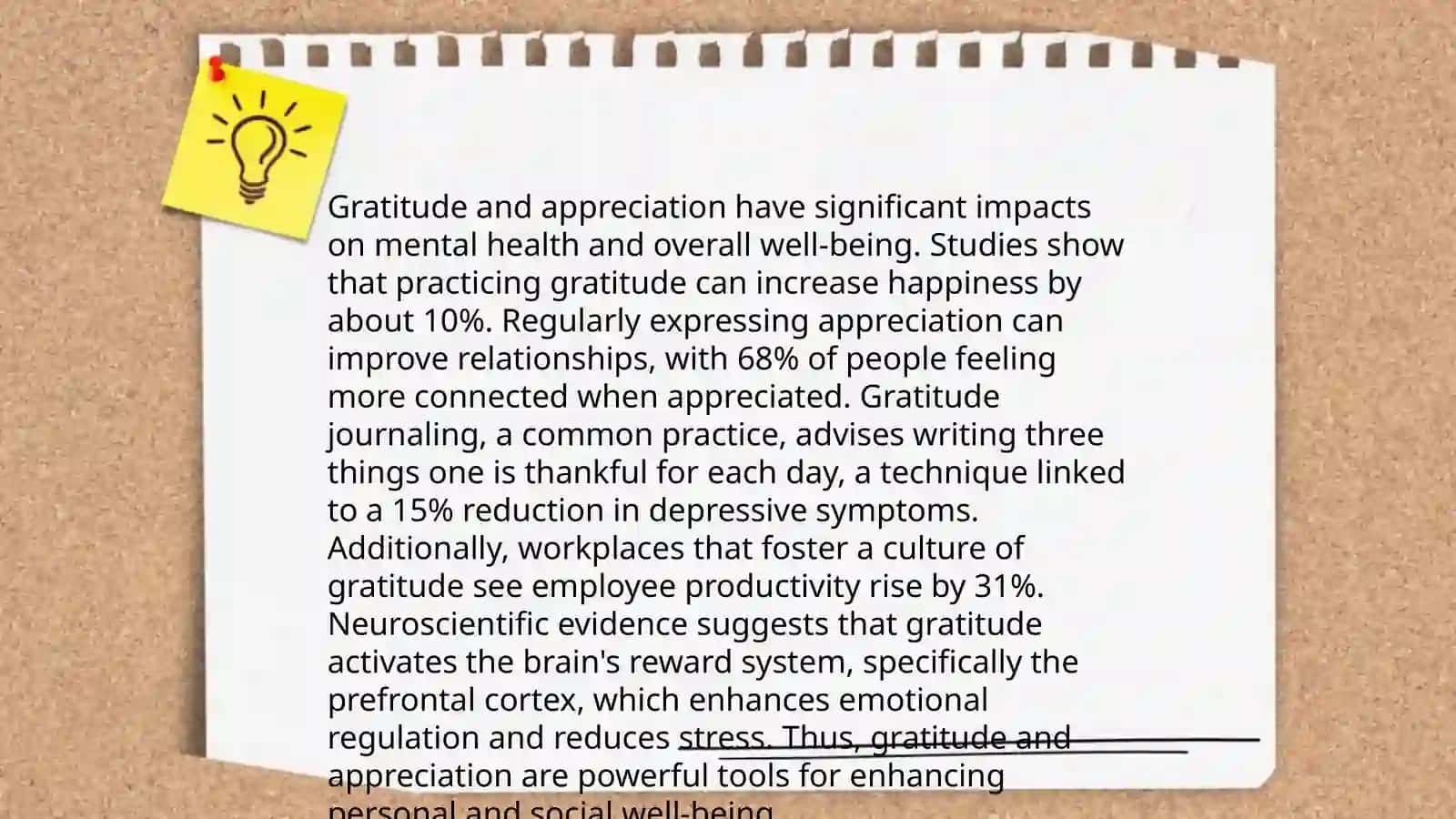 Positive situations and feelings 4