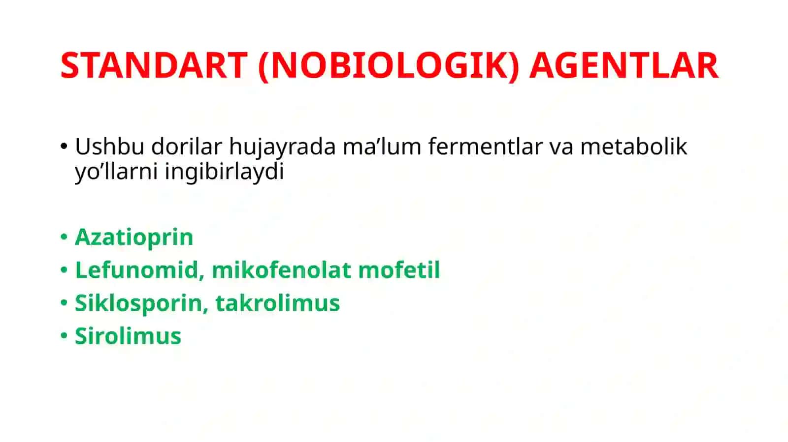 IMMUNOSUPRESSIV DORILAR 4