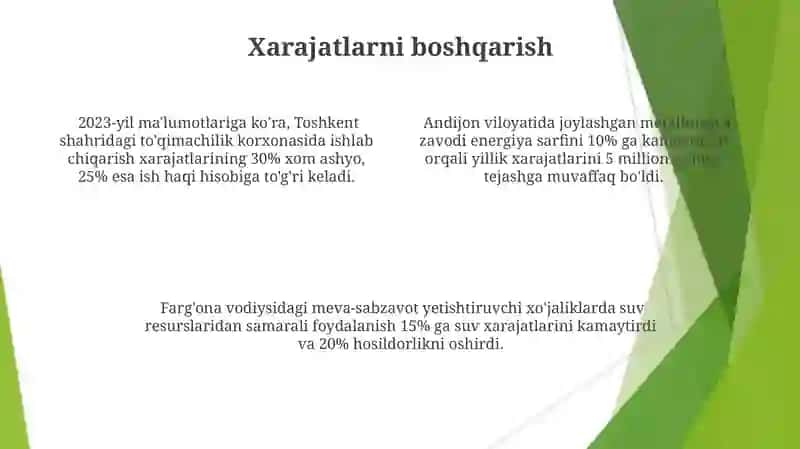 Ishlab chiqarish xarajalatlar tarkibi 4