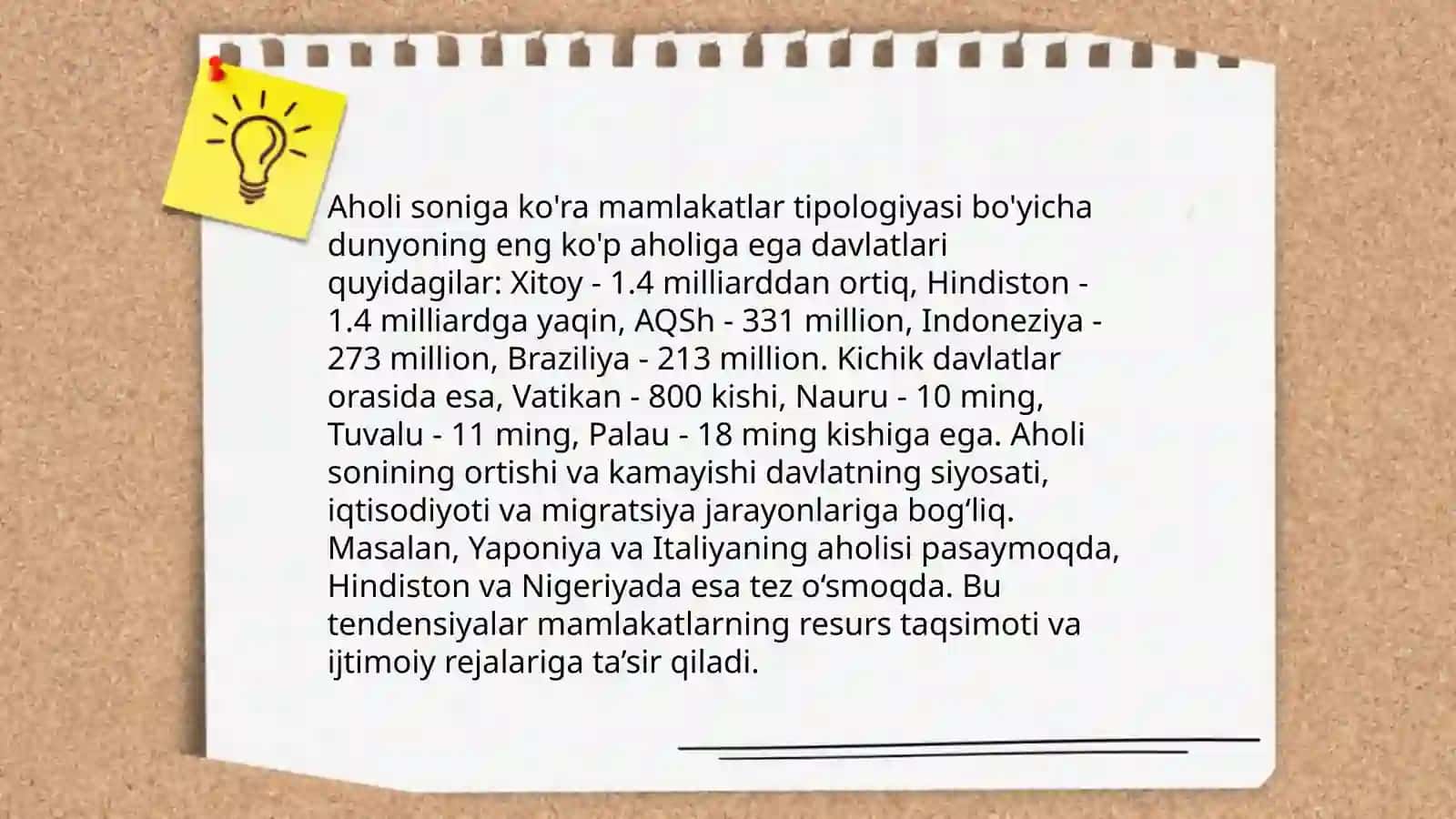 Dunyo mamlakatlari tipologiyasi 4