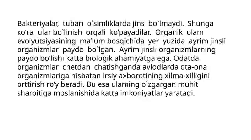 Jins bilan birikkan holda va belgilarning birikkan holda irsiylanishi, krossingover jarayoni 4