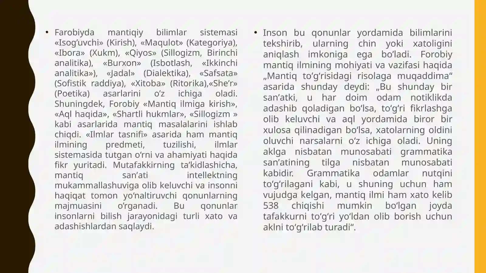 Buyuk allomalarimizning jahon sivilizatsiyasiga qoʻshgan hissasi 4