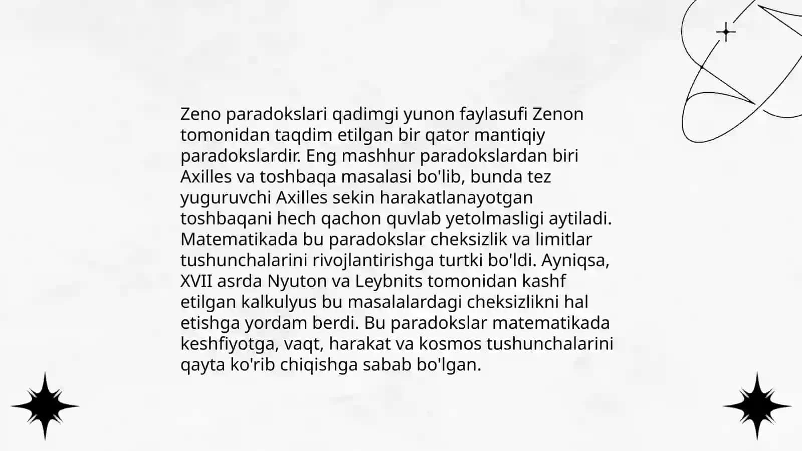 Paradokslar sofizmlar haqida masalalar, ularning hayotdagi tatbiqi 4