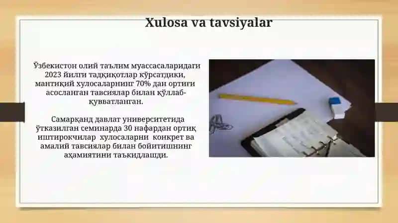 Akademik yozish va samarali amalga oshirish omillari 4