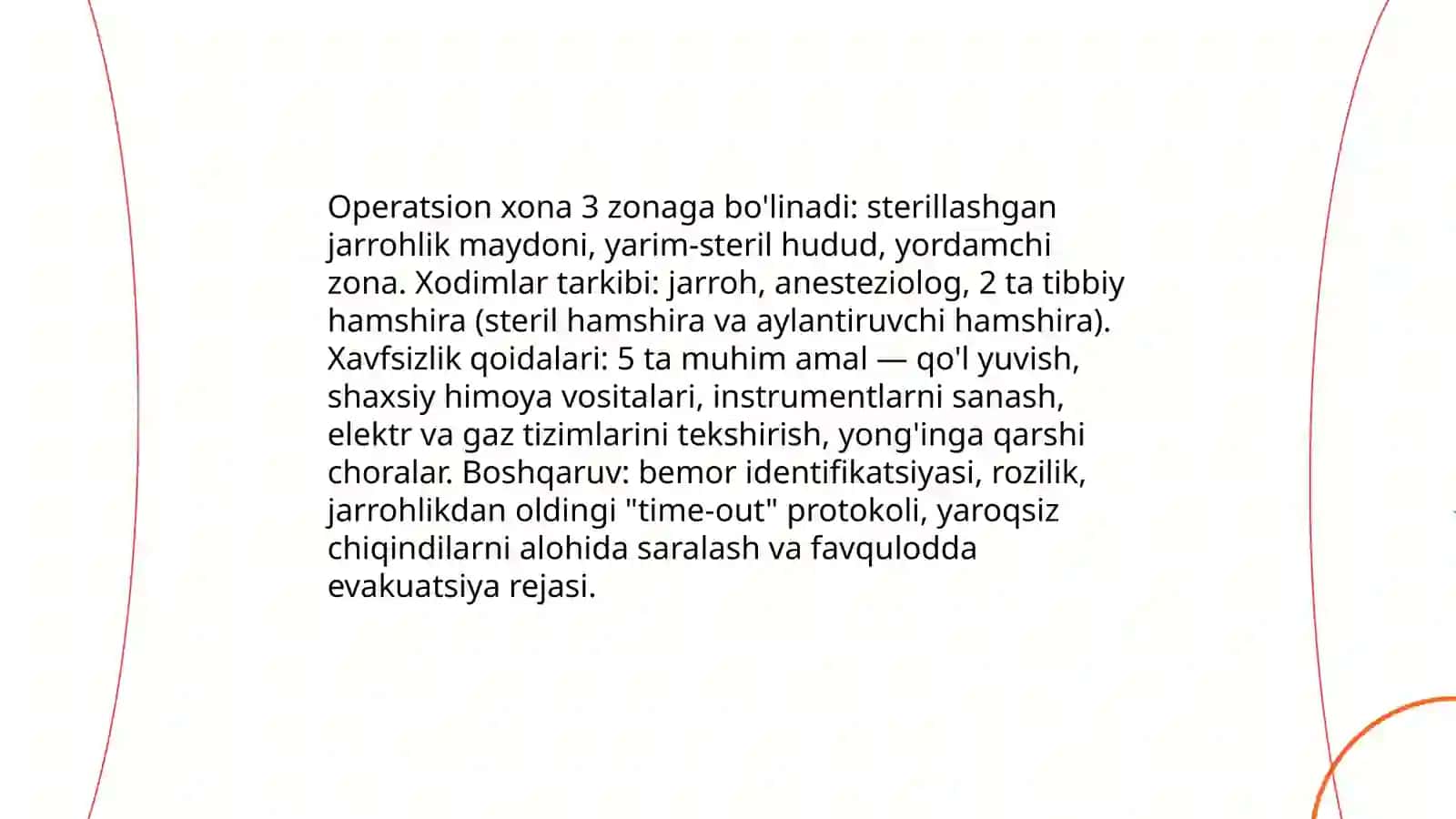 Zamonaviy jarrohlik markazida amaliyot o‘tash tajribasi 4