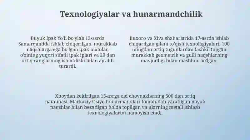 Buyuk ipak yoʼli muloqot va hamkorlik yoʼli 4