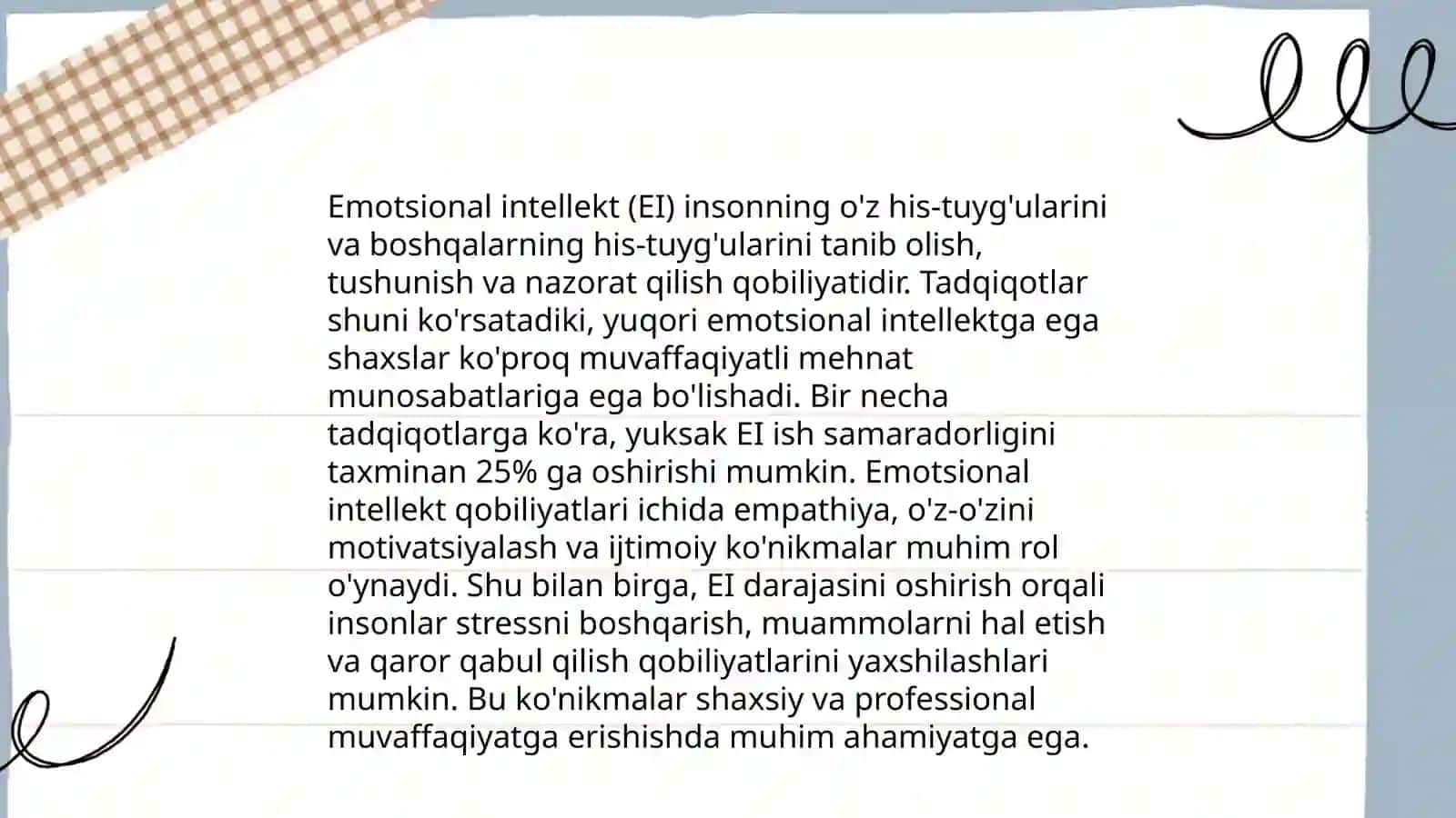 Qobiliyatning faktorli nazariyalari 4