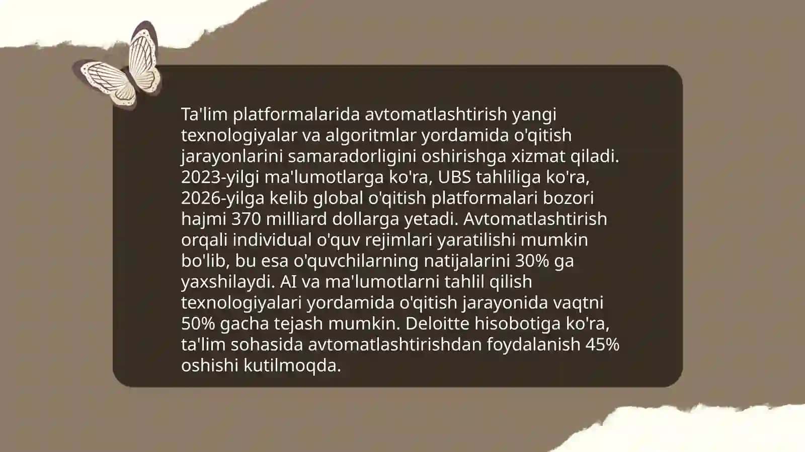 Sun'iy intellekt yordamida ta'lim jarayonini avtomatlashtirish 4
