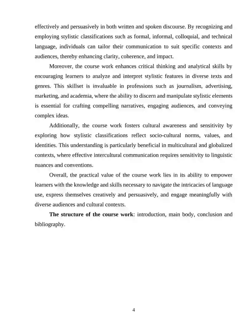 Stylistic classification of the English vocabulary 4