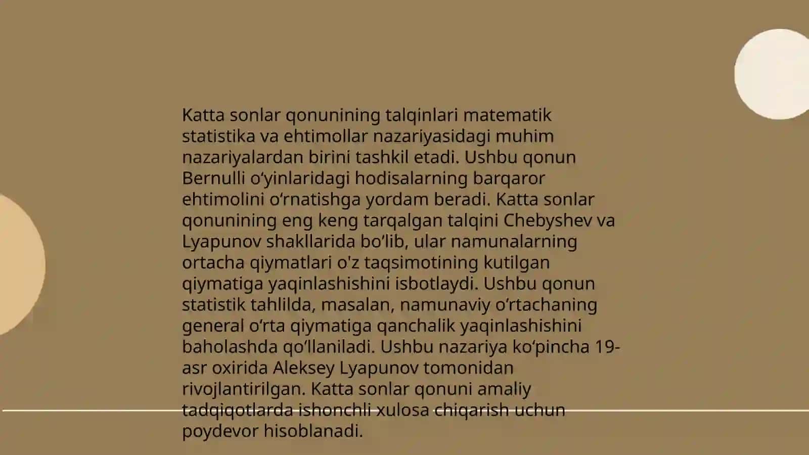 Katta sonlar qonuni asoslari 4