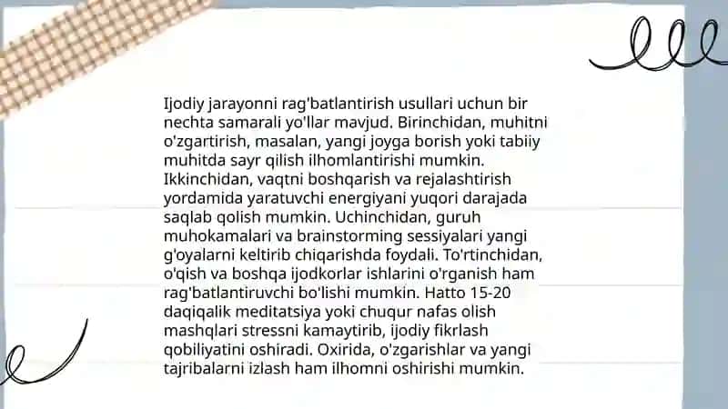 Ijodkorlik va Bolalar Qiziqishlari 4