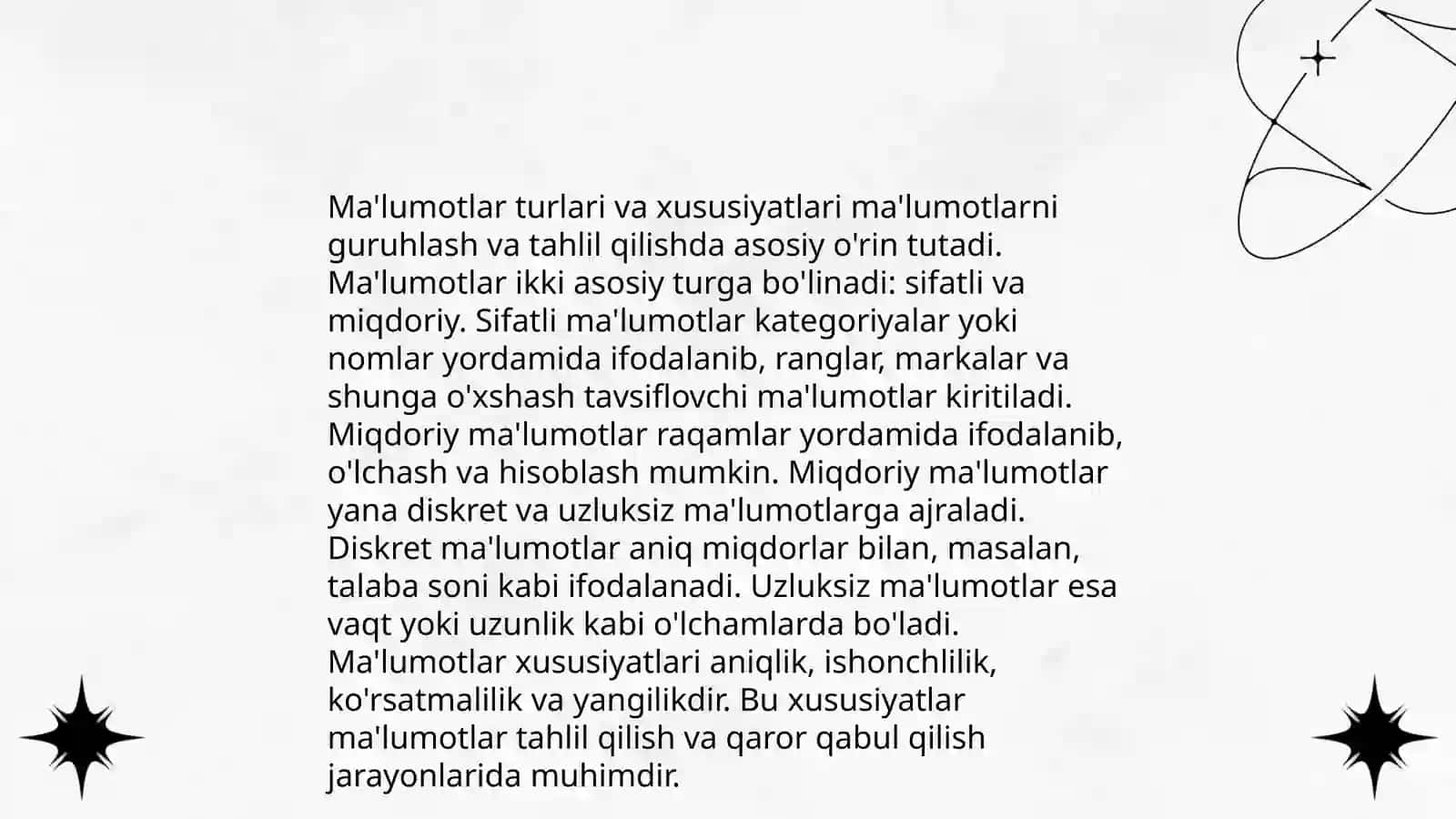 Vizualizatsiya uchun maʼlumotlarni toʻplash va tahlil qilish 4