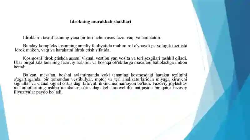 IDROKNING MURAKKAB SHAKLLARI VA ULARNI O‘RGANISH METODLARI 4