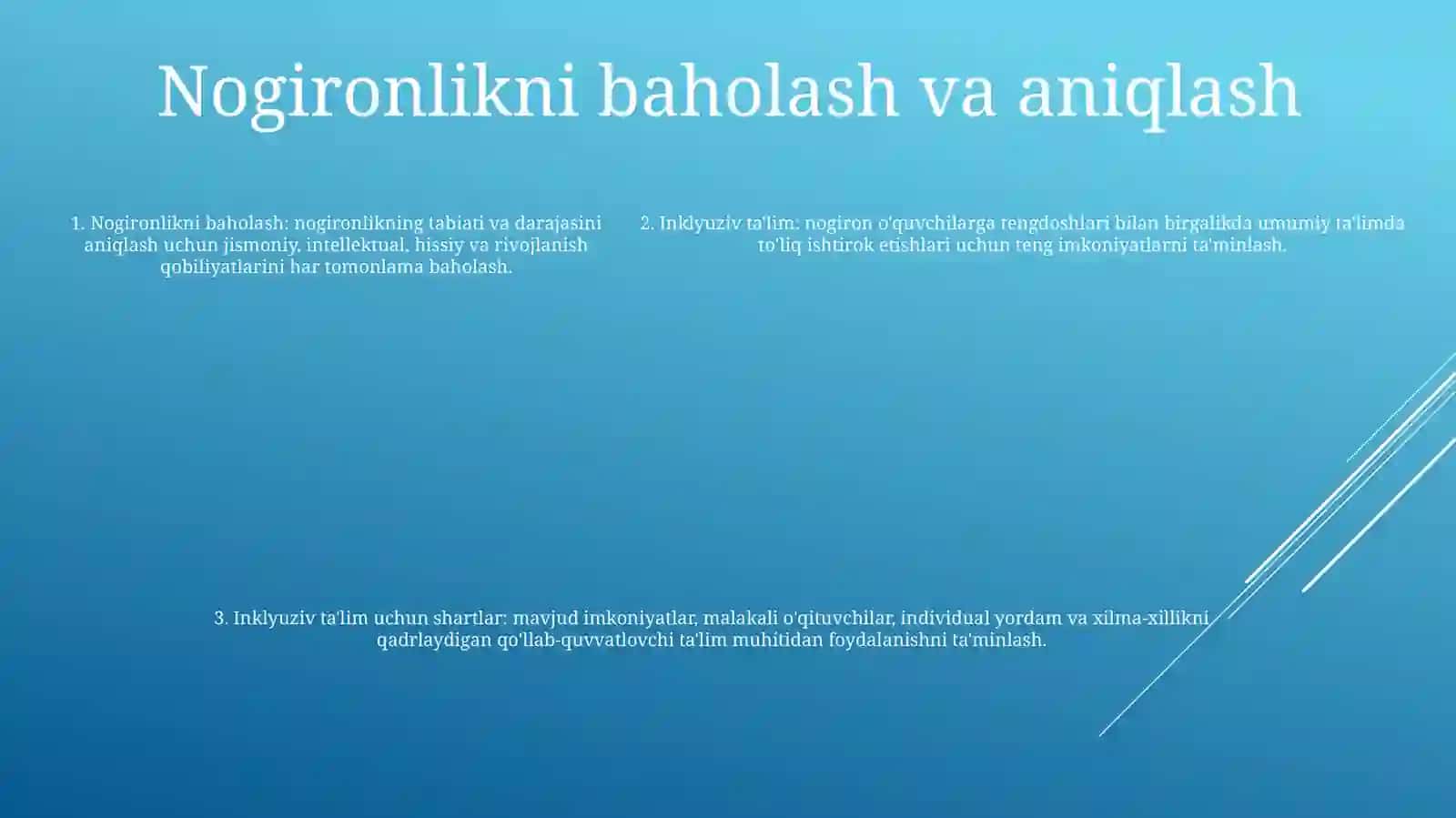 Inklyuziv Ta'Limga Imkoniyati Ckeklangan Bolalarni Ta'Limga Jalb Etishning Shart Sharoitglari 4